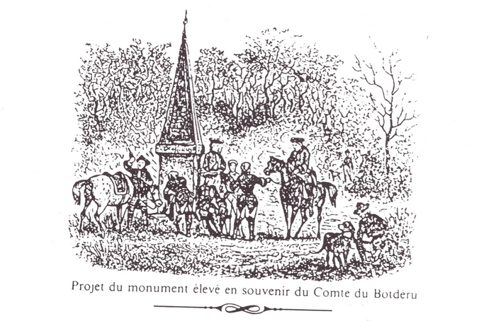 Equipage Botdtéru - Tiré de l'ouvrage Deux Siècles de Vènerie à travers la France - H. Tremblot de la Croix et B. Tollu (1988)